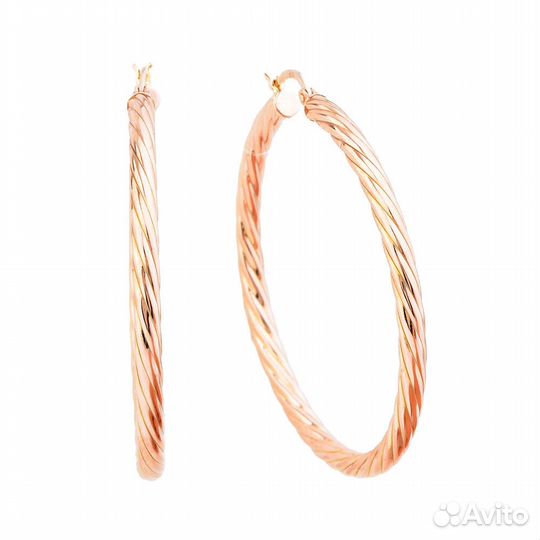 Серьги золотые