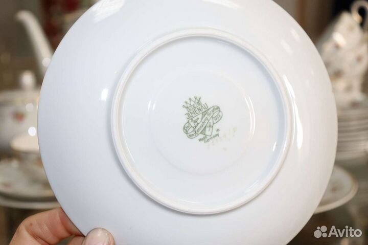 Сервиз фарфоровый чайный Jlmenau 50-60е г