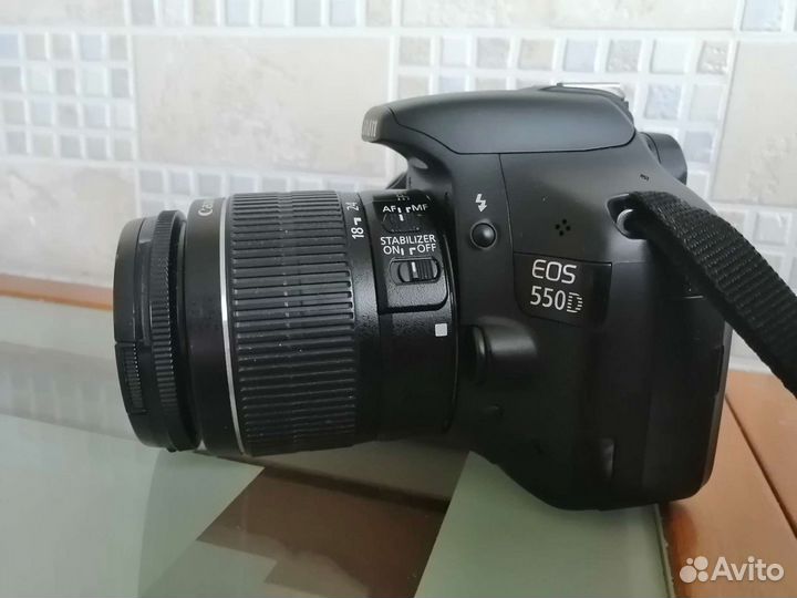 Фотоаппарат зеркальный canon 550d