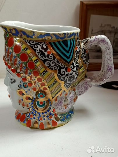 Кружка лфз молоко Автор Данько 60-е годы.ссср