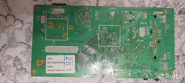 Запчасьи к телевизору hitahi модель 32HE2000R