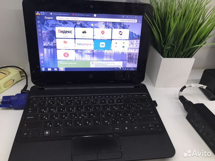 Нетбук HP mini, N450 2x1.67GHz, 2GB, HD intel
