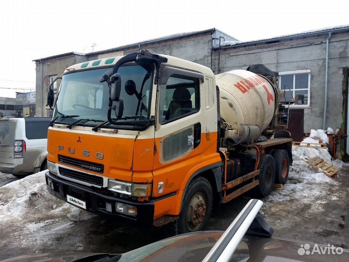 Автобетоносмеситель Mitsubishi Fuso Super Great, 1996