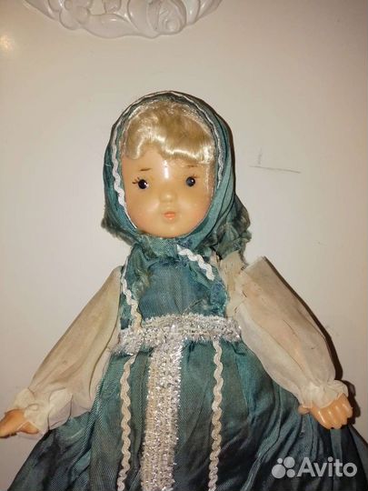 Кукла паричковая СССР