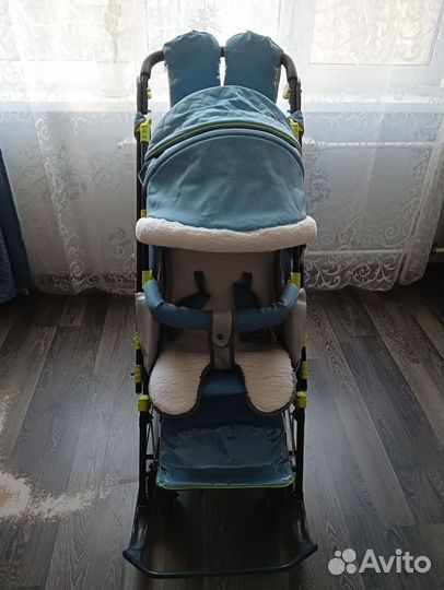 Санки коляска ника кидс