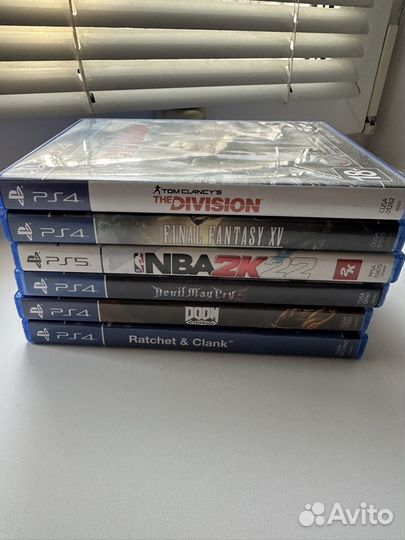 Сборник игр PS4/PS5 (Лот №3)