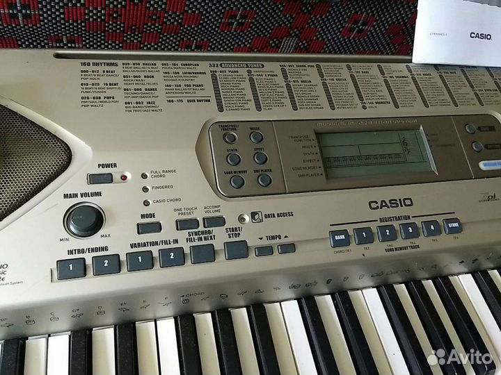 Синтезатор casio ctk 900