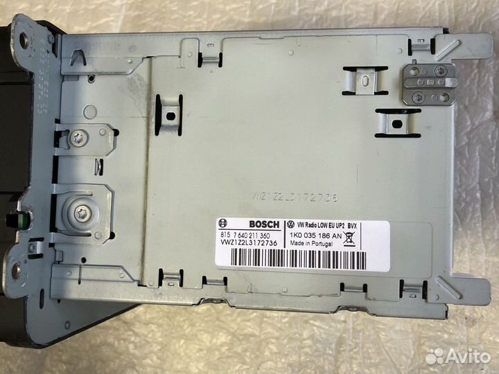 Штатное головное устройство VW Passat B7 2011-2015