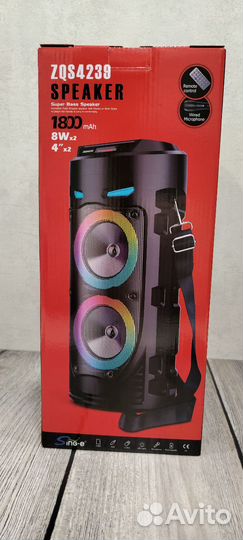 Колонка беспроводная с караоке ZQS-4239