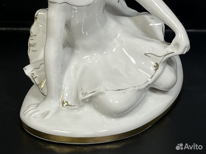 Статуэтка Юная балерина Машенька, лфз, СССР