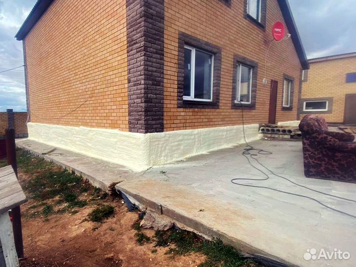 Утепление частных, жилых домов (фасады, стены)