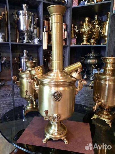 Самовар с гербом 1954 г,тульский