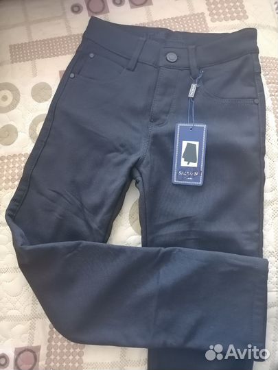 Брюки утеплённые школьные