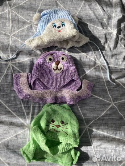 Комплект шапка, шарф