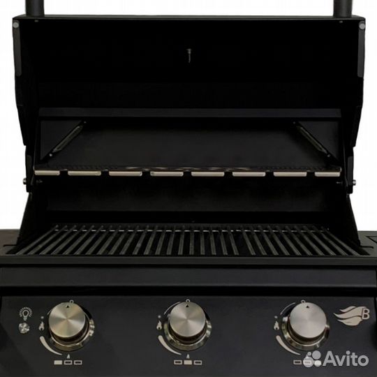 Гриль газовый встраиваемый B-Fire Bizon Black 3
