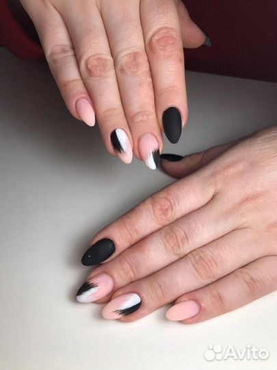 Наращивание ногтей. Гель лак. Маникюр