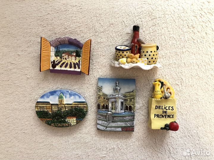 Магниты сувенирные на холодильник