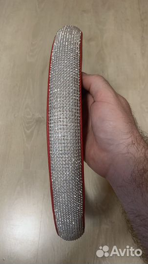 Оплетка на руль со стразами