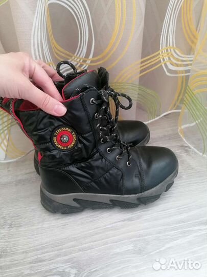 Зимние ботинки рр34 для девочки