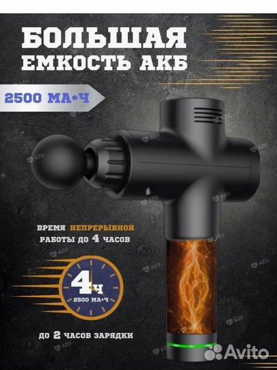 Новый перкуссионный массажёр пистолет