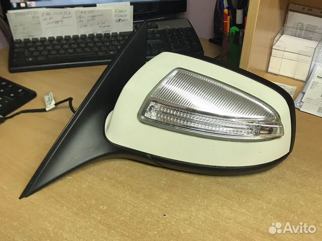 Мерседес w204 зеркало левое