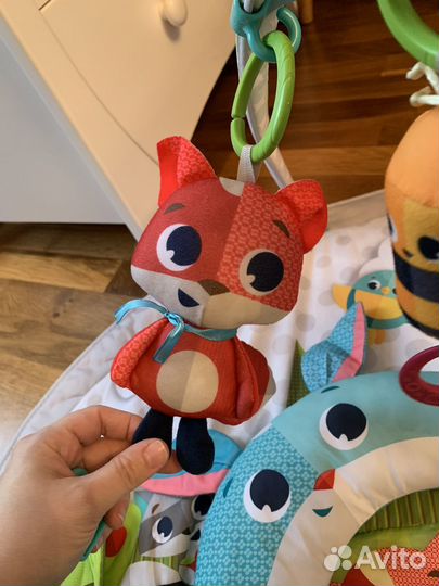 Развивающий коврик tiny love солнечная полянка