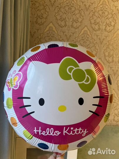 Фольгированный шарик «Хелоу Китти»