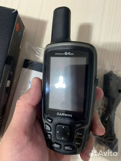 Навигатор garmin gpsmap 64st полный комплект