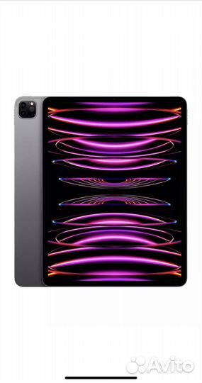 Планшет apple iPad pro 12.9 256gb space gray