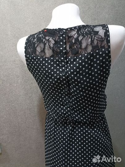 Платье в горошек