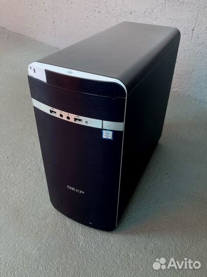 Системный блок Dexp Mars E157 с монитором Samsung