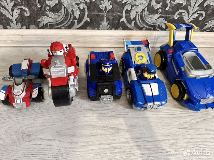 Машинки щенячий patrol