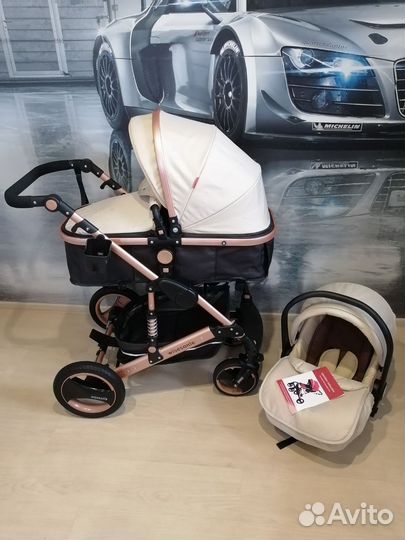 Коляска трансформер 3в1
