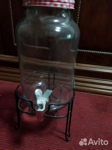 Лимонадница с краном 6л