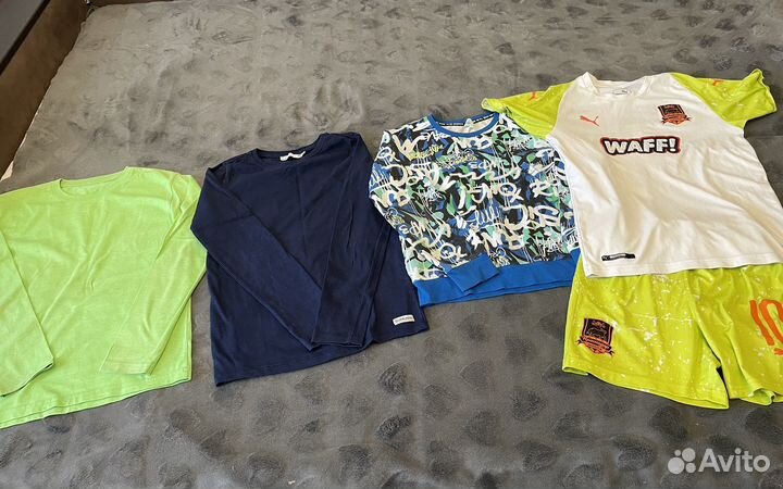 Пакет фирменных вещей на мальчика 140-146-152