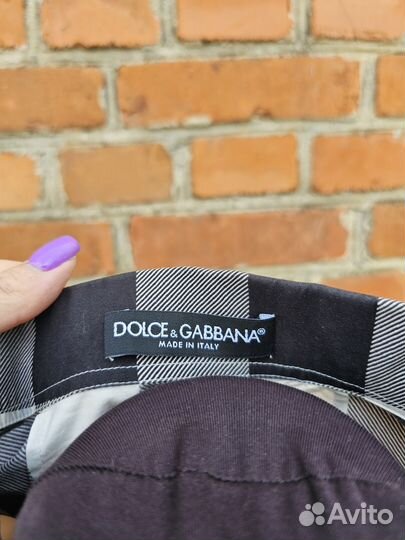 Рубашка Dolce&Gabbana Италия оригинал, в клетку