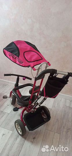 Детский велосипед бу с родительской ручкой