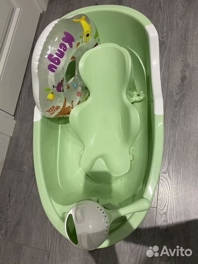Детская ванночка с горкой