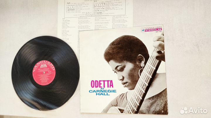 Виниловые пластинки LP Odetta – AT Carnegie Hall