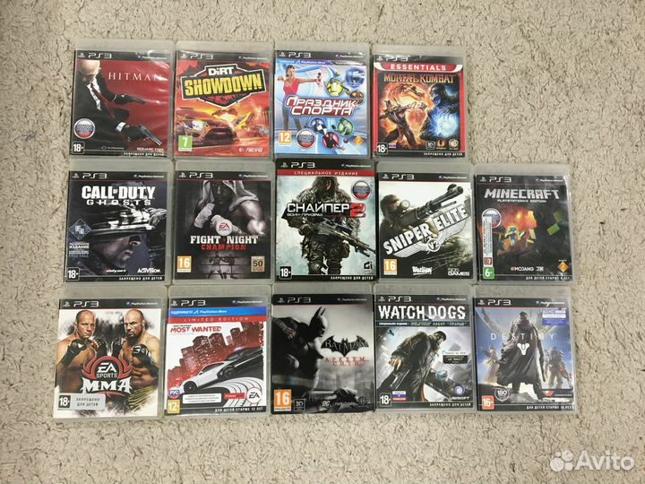 Игры на PS3, PSP