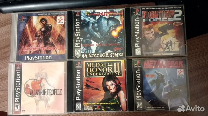 Диски для sony playstation 1