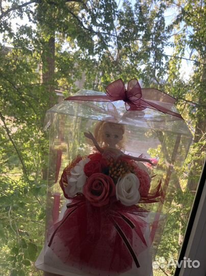 Букет цветов из мыла