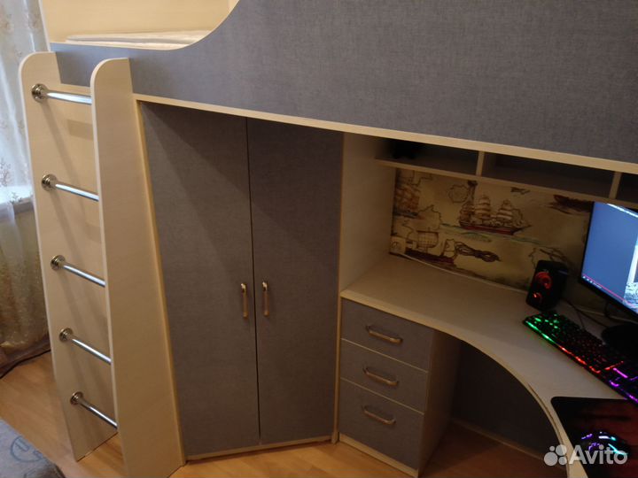 Кровать-чердак