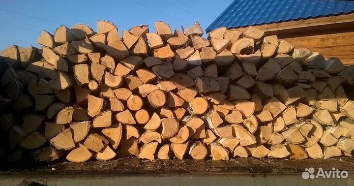 Дрова березовые колотые