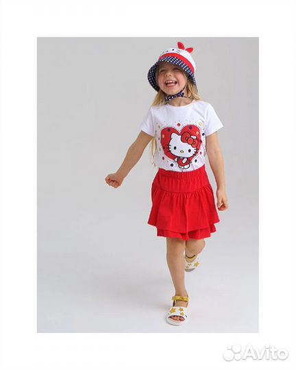 Новая панама Hello kitty 50 размер Play today