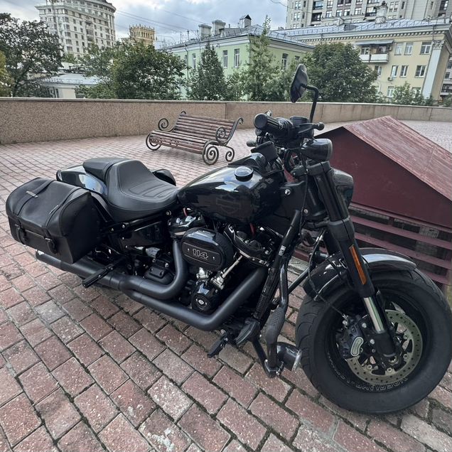 Harley-Davidson Fat Bob, 2018, 20 000 км