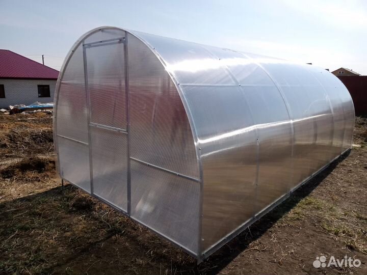 Теплица усиленная трубная
