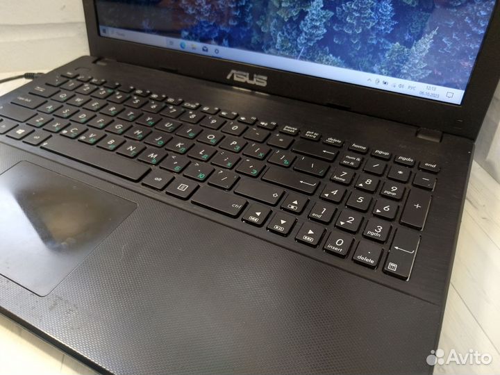 Красивый ноутбук asus 4 ядра/4gb озу