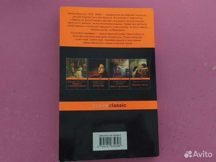 Книга Эмили Бронте 