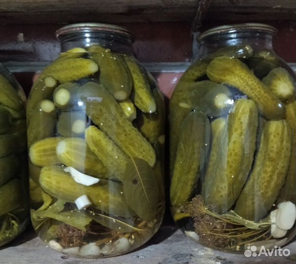 Огурцы соленые